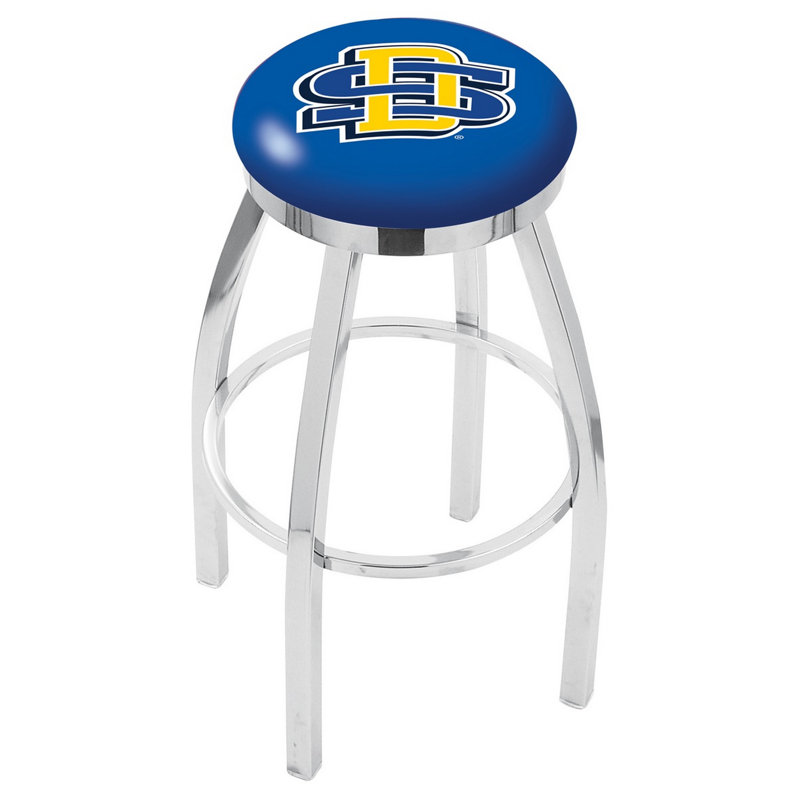 Tabouret tournant 36 "NCAA, South Dakota State, Chrome