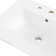Ancillary 3-Hole 24" Classic Contemporary Rectangular Ceramic Single Sink Basin Vanity Top