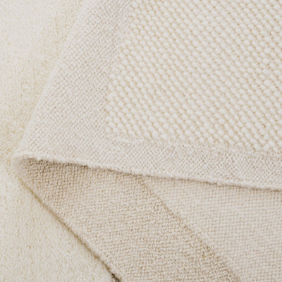 Mullen Ivory Flatweave Wool Rug