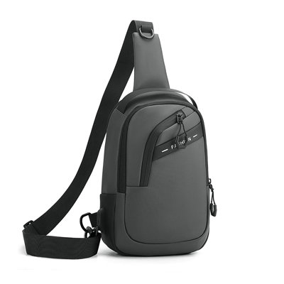 Sac à dos sac à bandoulière Sac à bandoulière décontracté Port de chargement USB Sac à dos à grande capacité