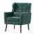 Chenille vert noirâtre