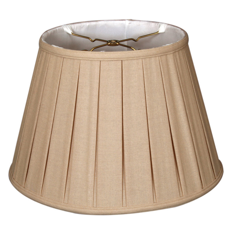 Abat-jour Linen Empire (Araignée), Beige, H 13,5 po x l 20 po x P 20 po