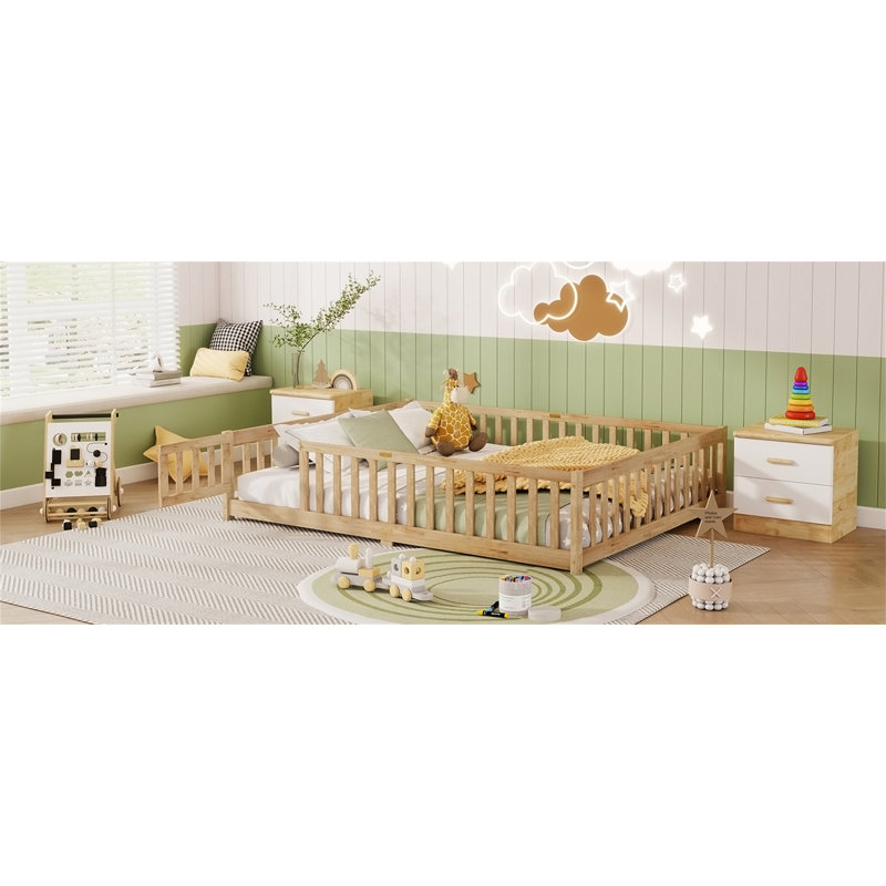 Floor Bed with Fence