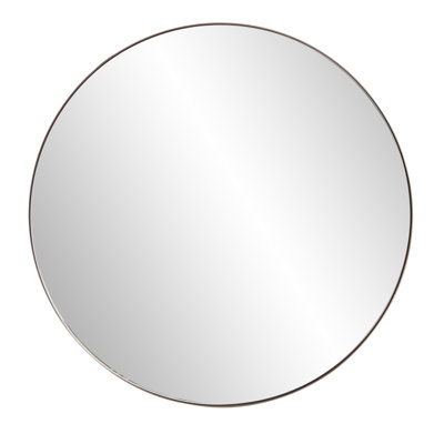 Angellia Metal Flat Wall Mirror