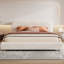  Lit plateforme avec tissu, lit plateforme revêtu de tissu avec tête de lit courbée, assemblage facile-1495334466-1489356434