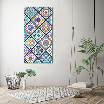 Ceramic Tiles - Wrapped Canvas Print