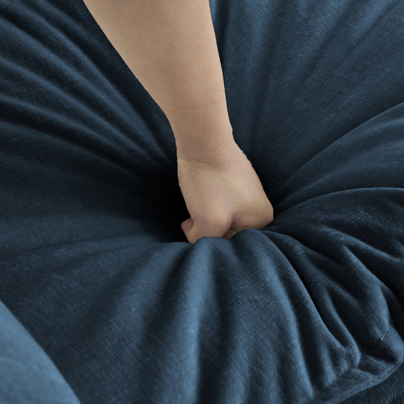 Blue Chenille Fabric , Adds Comfort And Style To Living Spaces In Blue, Elegance Your Space