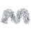 9' x 18" Flocked Utica Fir Artificial Unlit Garland with 270 Realistic Flocked PVC Tips