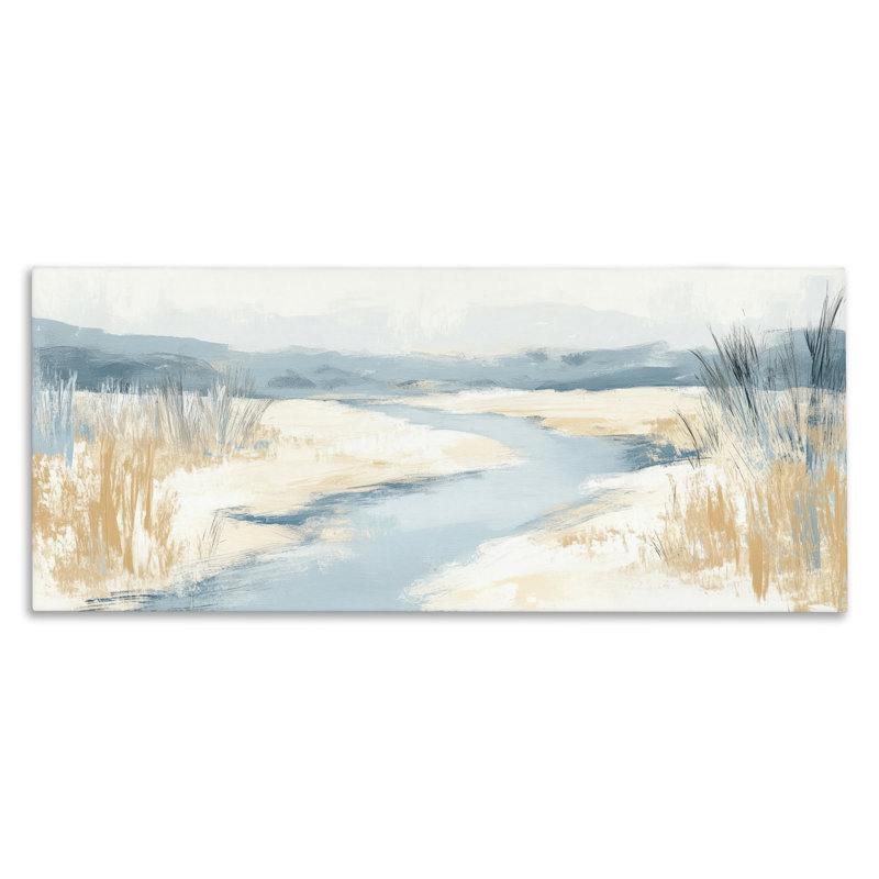 Toile horizon minimaliste, design par Irena Orlov, H 10 po x l 24 po