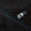 Black Glass Door Shoe Box Shoe Storage Cabinet  With RGB Led Light-1912393312