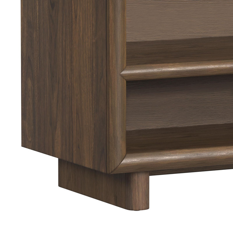 Console Picket House Furnishings Perth en brun