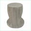 Table basse grise à aspect bois gris MGO pour salon, sans assemblage, base stable, multi-usage