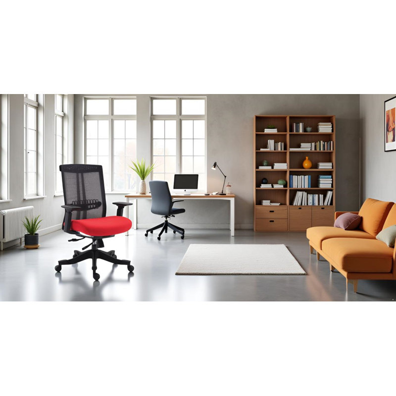 Fauteuil de direction ergonomique Twyst, Rouge
