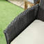 Chaise de patio avec coussins Bromelaid-1167346621