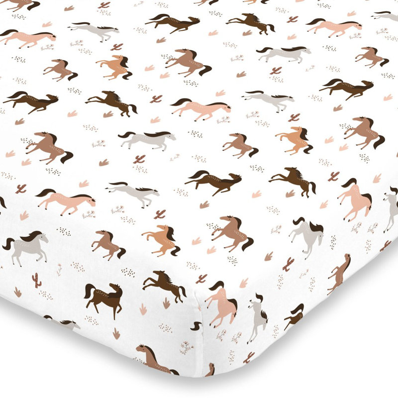 Drap-housse pour lit de bébé Nojo Marisol