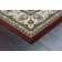 Tapis oriental rouge / ivoire Attell