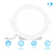 6" Ultra Slim Selectable CCT LED Canless Recessed Lighting Kit