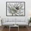Impression sur toile de chrysanthème blanc