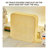 Figures Display Case Cabinet Doll Storage Box With Door-104286622
