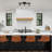 Baskin 24'' 3 -Light Fixed Track Track Kit with Dimmable