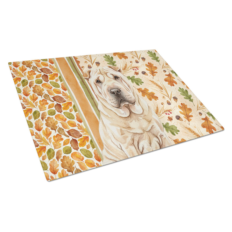 Planche à découper Shar Pei, Marron clair