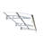Door Window Awning Canopy 79"X34" - Polycarbonate Sheet Aluminum Brackets Heavy Snow Load Resistance Roof & Protected, Weather For Garden Outdoor-141647204