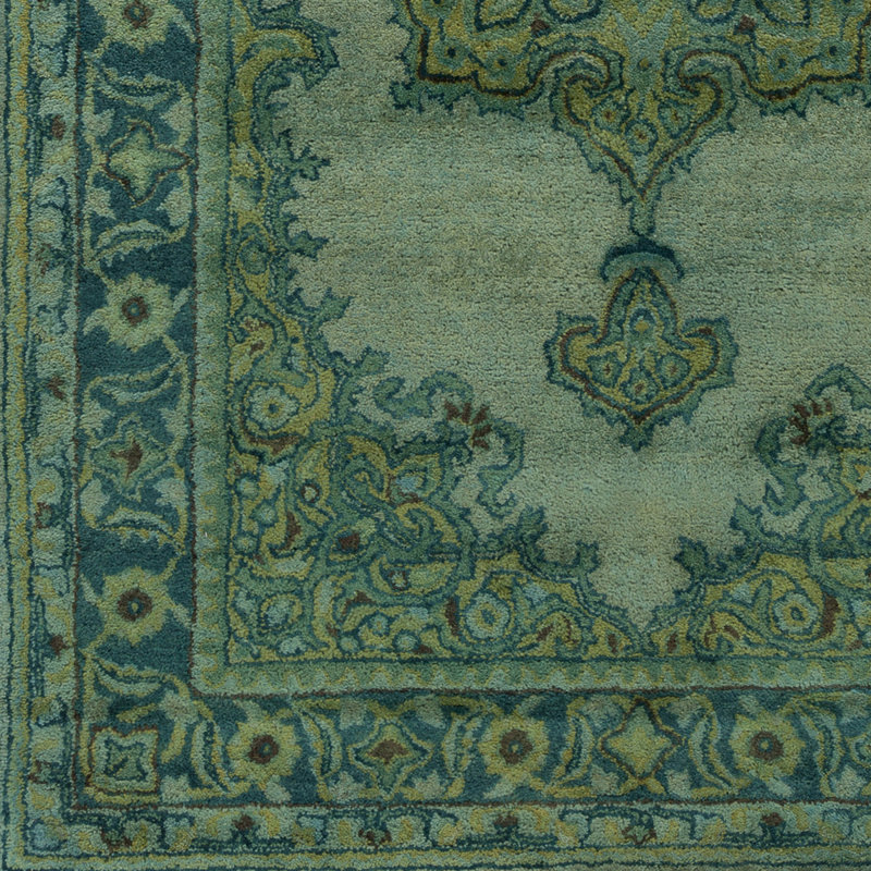 Som Wool Oriental Area Rug, Rectangle 2' x 3'