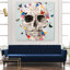 Fête sur toile par Daleno, reproduction d'art-92588234