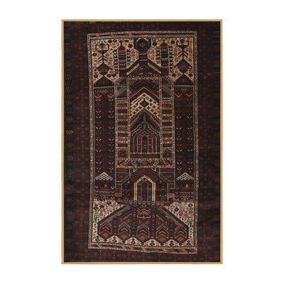 Tapis brun Southwestern