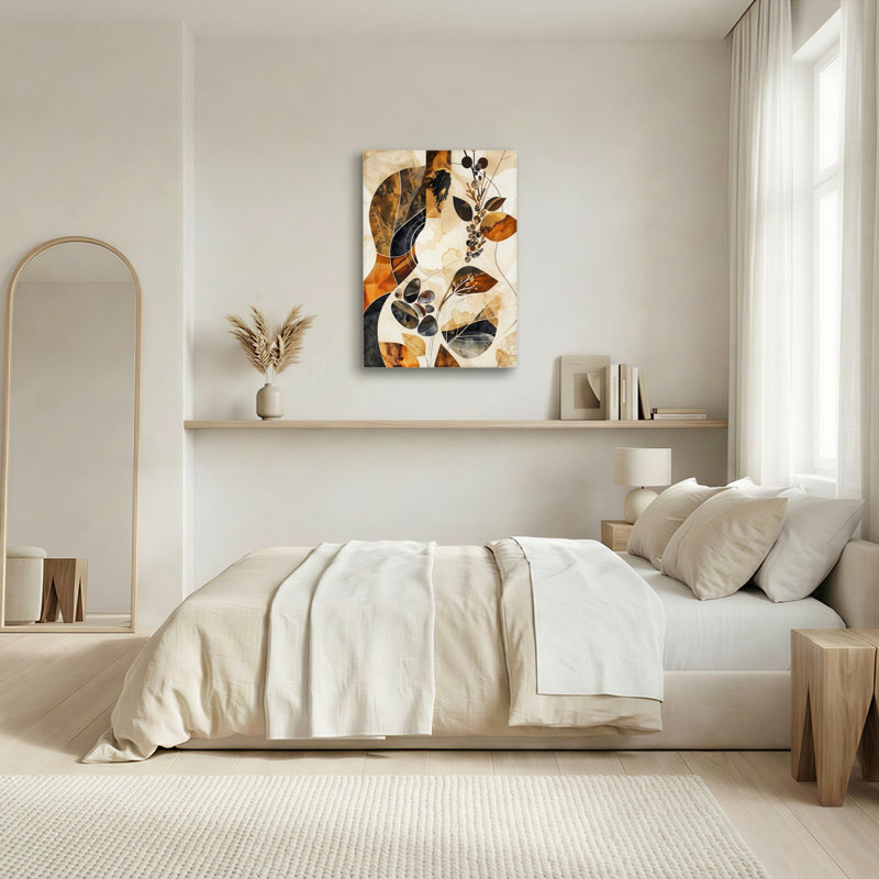 «Abstract Nature», reproduction d'art sur toile, ensemble de 1, H 40 po x l 28 po, Wrapped Canvas