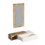 Console Table and Mirror Set 82cm Houts-363101964-363101965