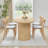 70.87" Oval Dining Table-705604083