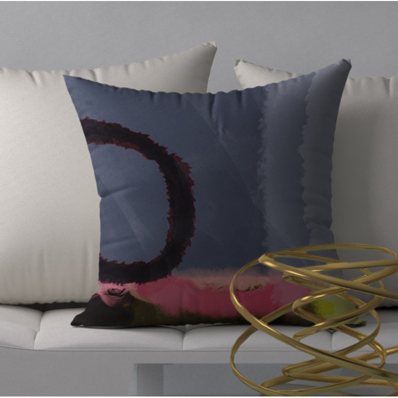  Housse et insert de coussin carré simple, 24" X 24"