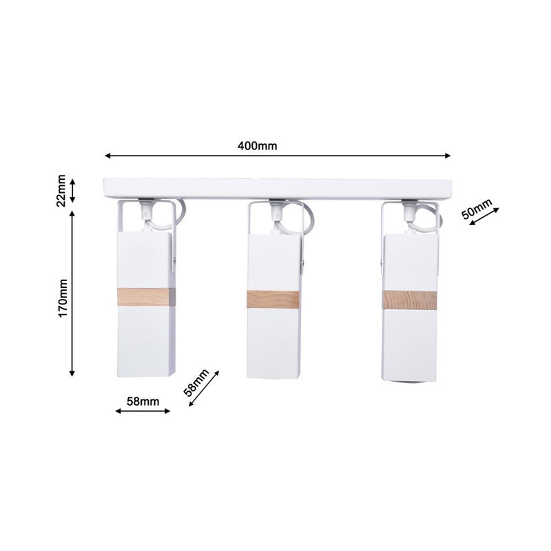 Bristal Spotlight, White