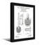 Impression de diagramme de brevet de brosse de toilette pour le bain et la lessive-121371356-121371357-121371359