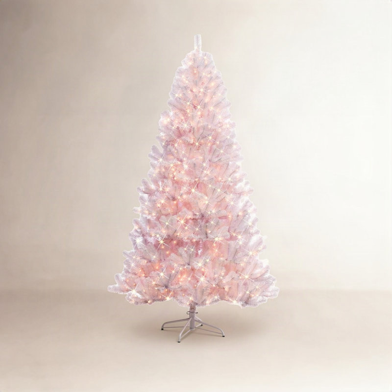 6.5' Pre-Lit Fir Christmas Tree