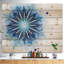 «Fractal Flower Light Blue Digital Art», impression-35062264-35062276