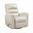 Single Seat Beige Finish Breathable Faux Leather Swivel Glider Recliner BEIMO for Living Room Movie Relaxation Luxury Style-1032600443