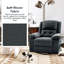 Fauteuil inclinable manuel avec pivotement à 360 °, chauffage et massage-49197392