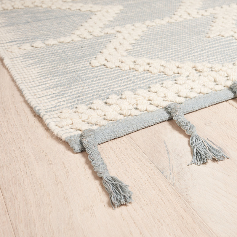 Malta French Knot Rug, Rectangle 5' x 7'