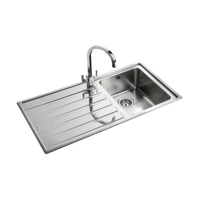 Rockford 98.5cm x 50.8cm Stainless Steel Kitchen Sink
