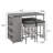 Bogovic 5-Piece Boho-Style Wicker Patio Dining Sets with Bar Table & Stools-888047763