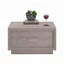 Table basse au design élégant - Finition gris moyen