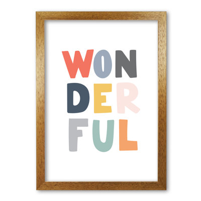 Wonderful - Print