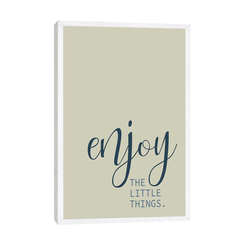 Live Everyday II by Kimberly Allen - Print on Canvas, White Framed, 152.4cm H x 101.6cm W x 3.81cm D