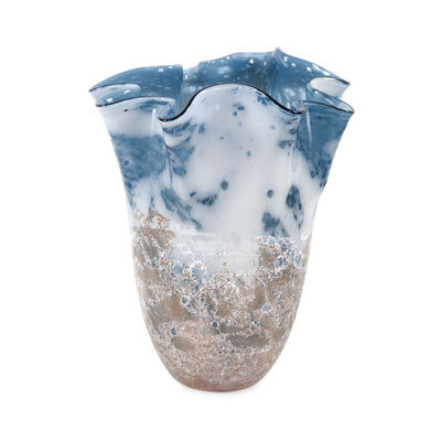 Vase de table en verre Gruber