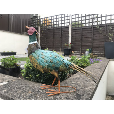 Noxon Bird Metal Garden Statue