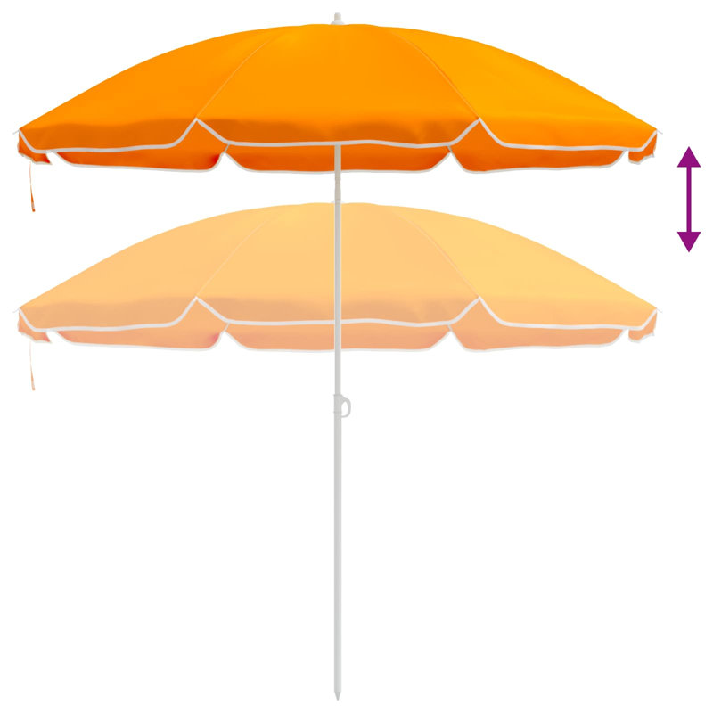 207cm Beach Parasol