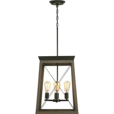 Jamii-Leigh 4 - Light Dimmable Square / Rectangle Chandelier