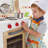 Cook 'N Serve Kids Pretend Play Cooking Kitchen Set